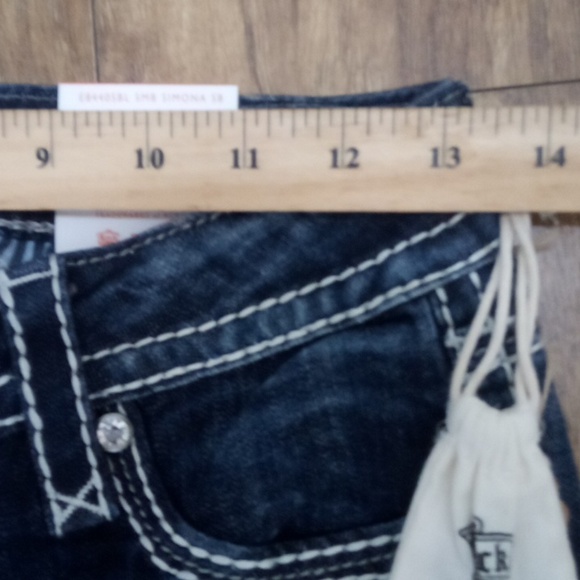 Rock Revival Women's 26 Simona Slim Embellished Boot Rhinestones NWT 158 USD - Picture 11 of 12